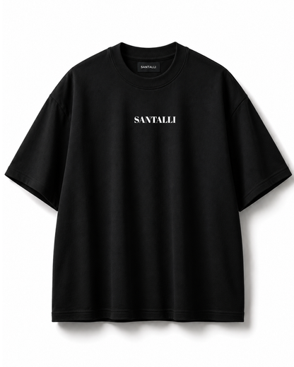 BLACK OVERSIZED T-SHIRT