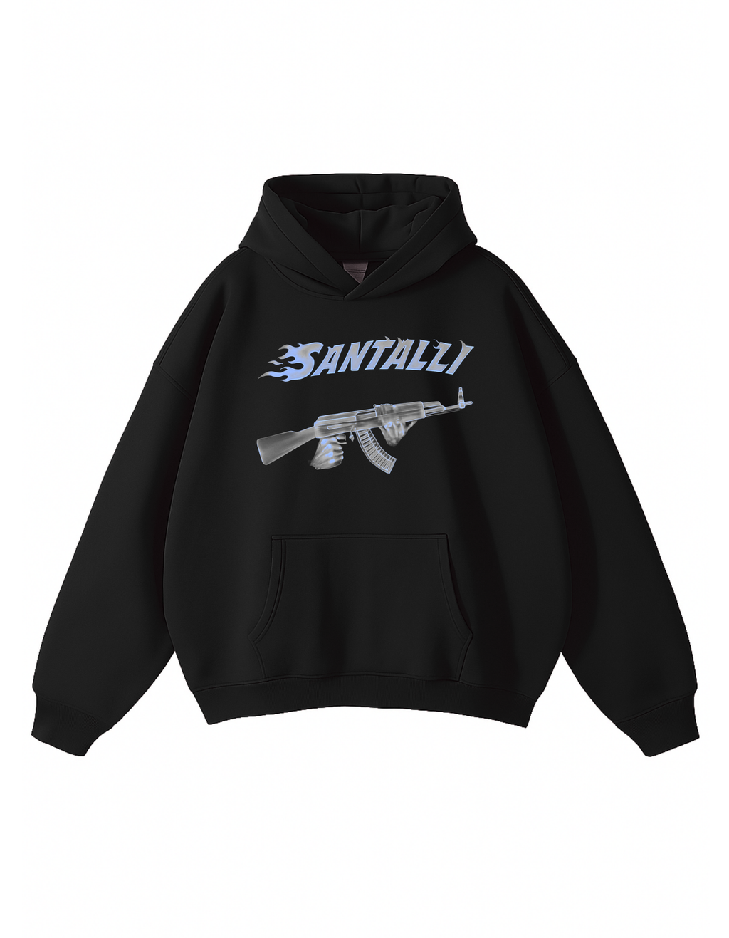 FLAMES 47 OVERSIZED HOODIE