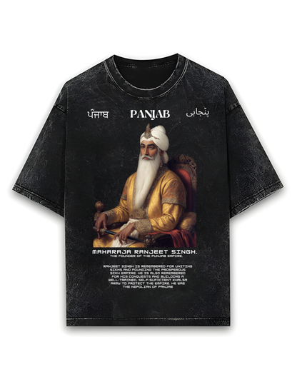 NEPOLIAN OF PUNJAB OVERSIZED T-SHIRT