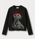 LOOK AT ME WAFFLE OVERSIZED T-SHIRT