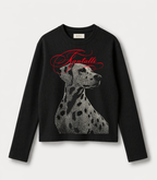 LOOK AT ME WAFFLE OVERSIZED T-SHIRT