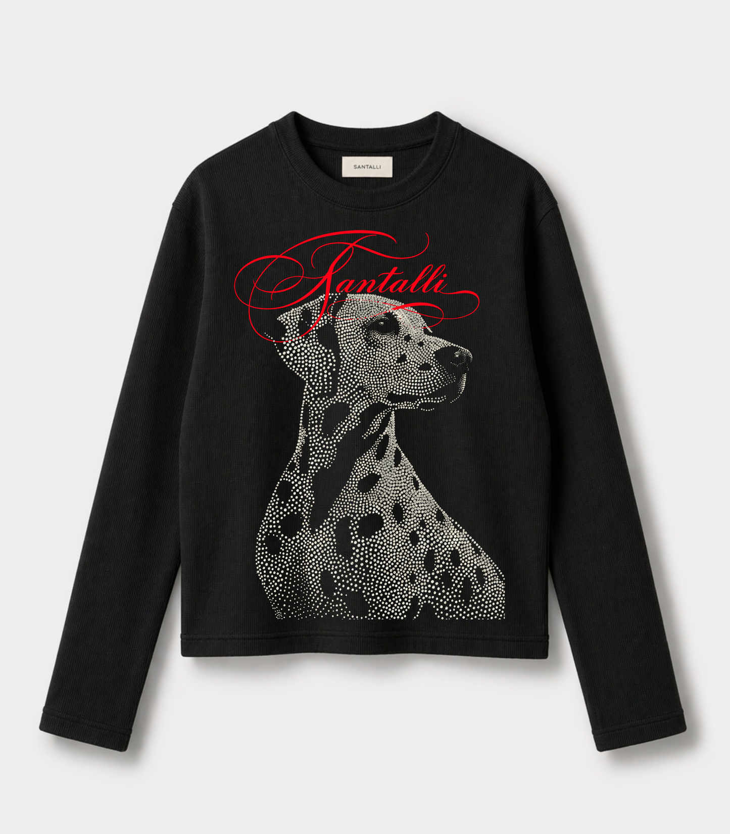 LOOK AT ME WAFFLE OVERSIZED T-SHIRT