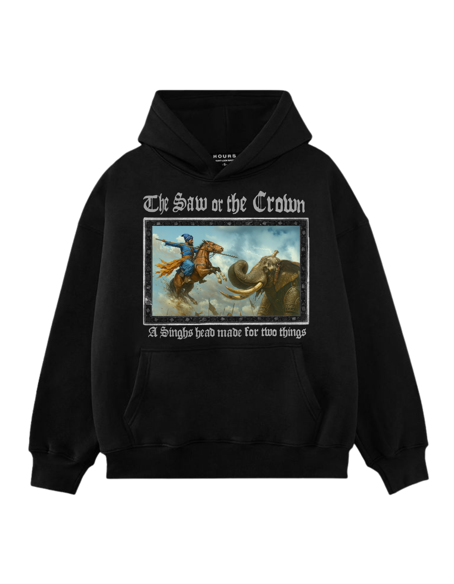 COURAGE OVERSIZED HOODIE