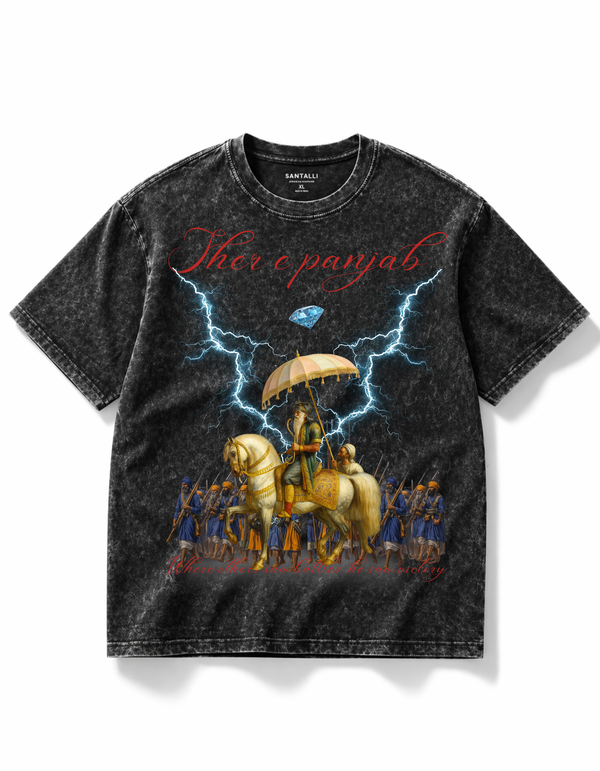 SHER E PANJAB OVERSIZED T-SHIRT