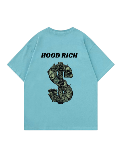 Hood Rich Oversized T-shirt