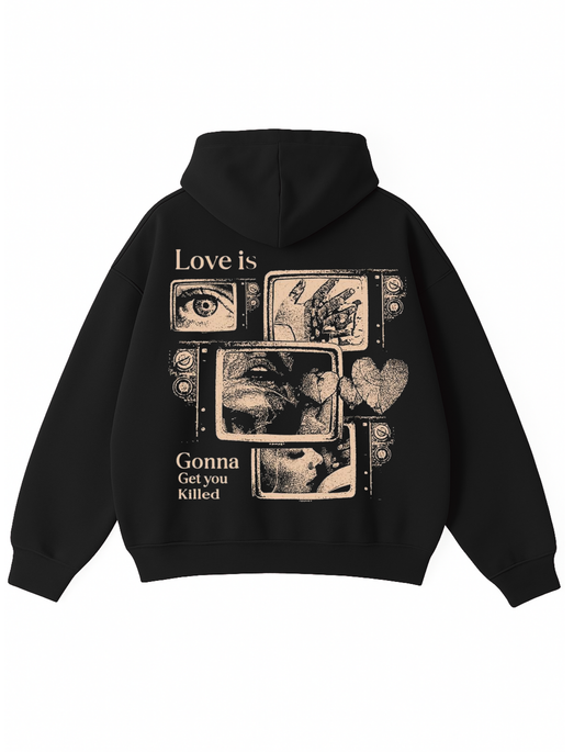 DEAD LOVE OVERSIZED HOODIE