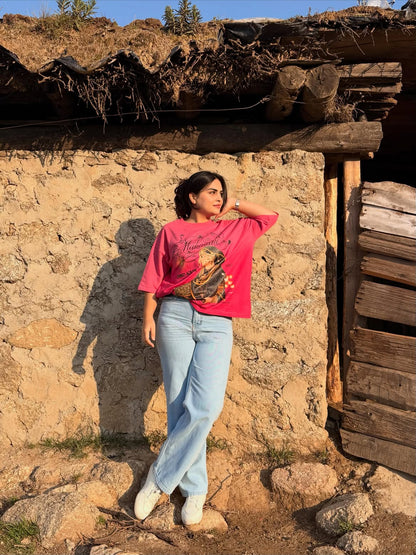 OMBRE WASH JIND KAUR OVERSIZED T-SHIRT