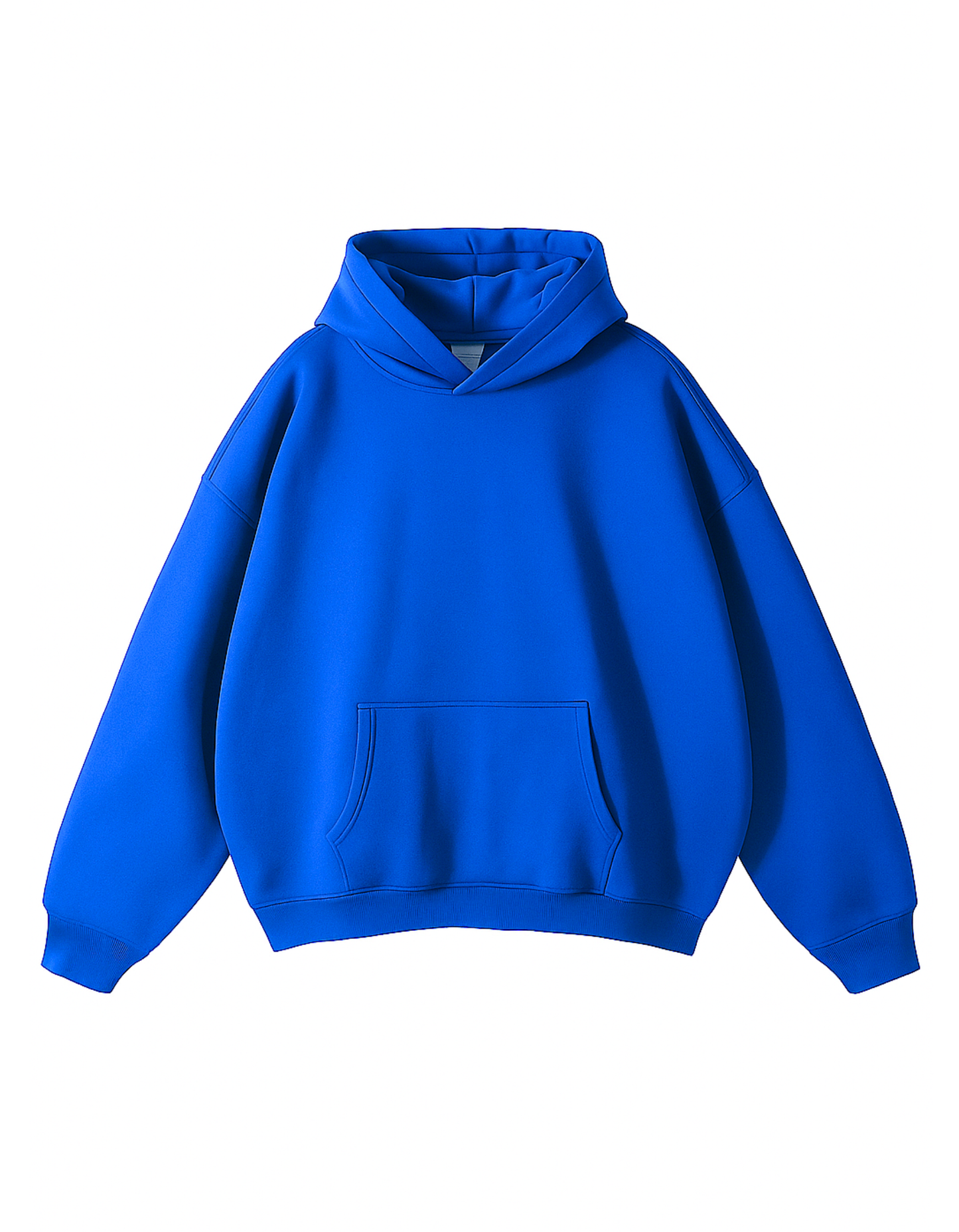ROYAL BLUE OVERSIZED-FIT HOODIE