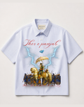 SHER E PANJAB HALF SLEEVES OXFORD SHIRT