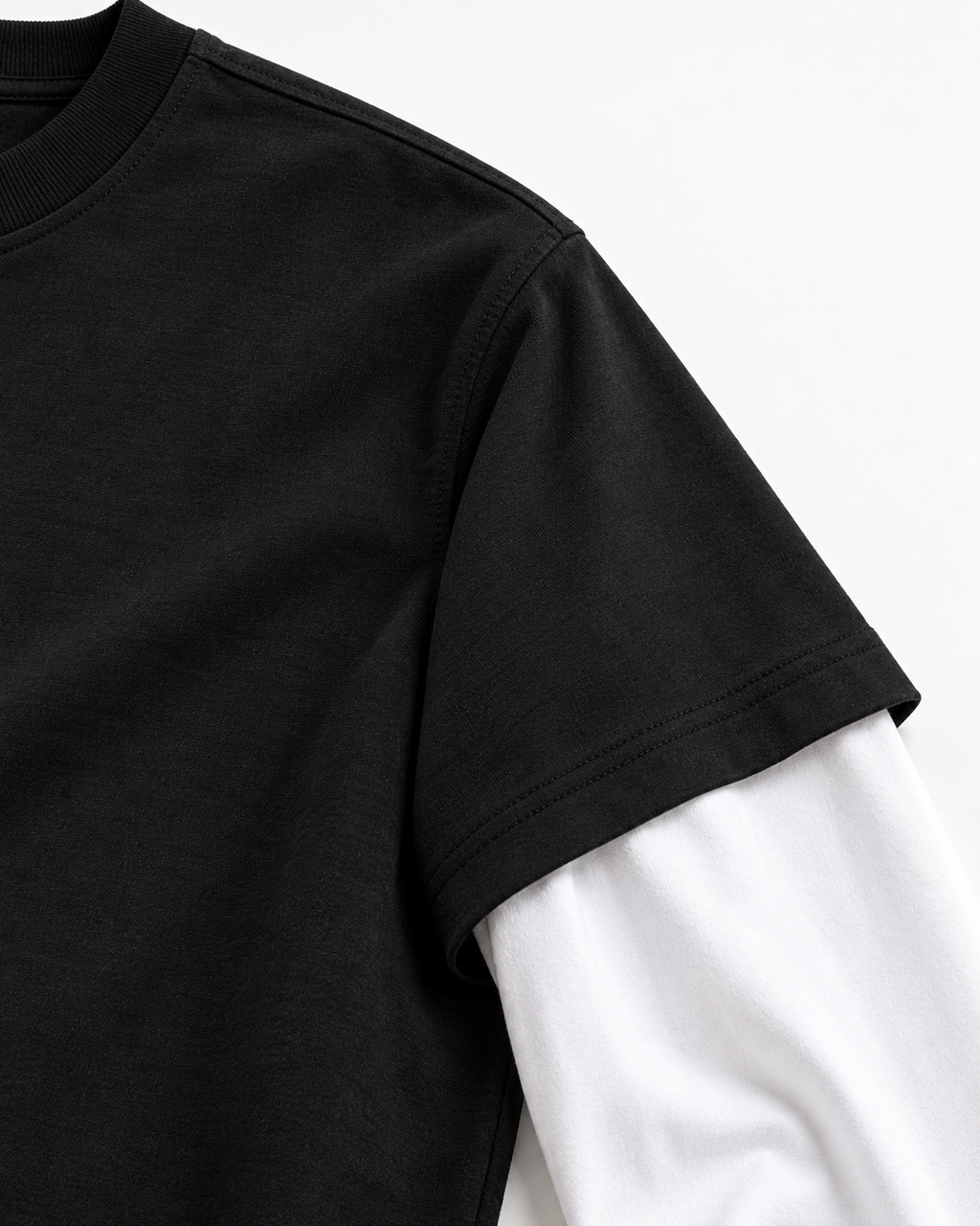 CULTURE ATTACHED SLEEVE T-SHIRT