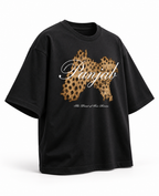 LEOPARD OVERSIZED T-SHIRT