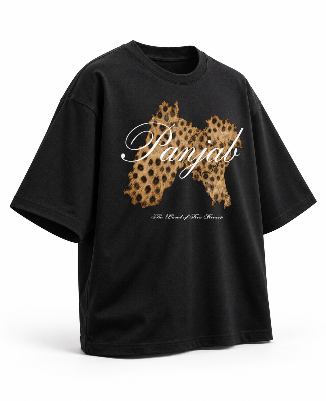 LEOPARD OVERSIZED T-SHIRT