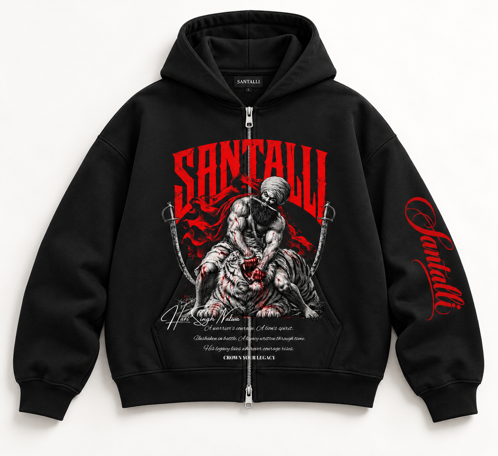 HARI SINGH NALWA ZIPPER HOODIE