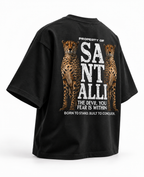 LEOPARD OVERSIZED T-SHIRT