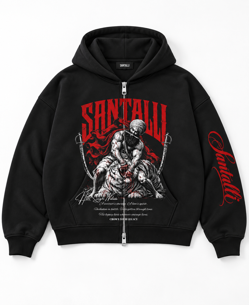 HARI SINGH NALWA ZIPPER HOODIE
