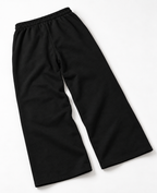 BLACK BAGGY FIT TRACK PANT