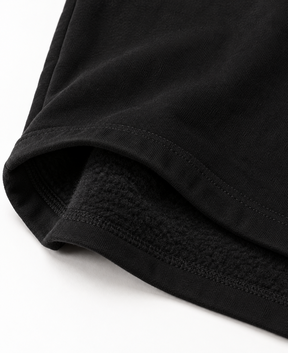BLACK BAGGY FIT TRACK PANT