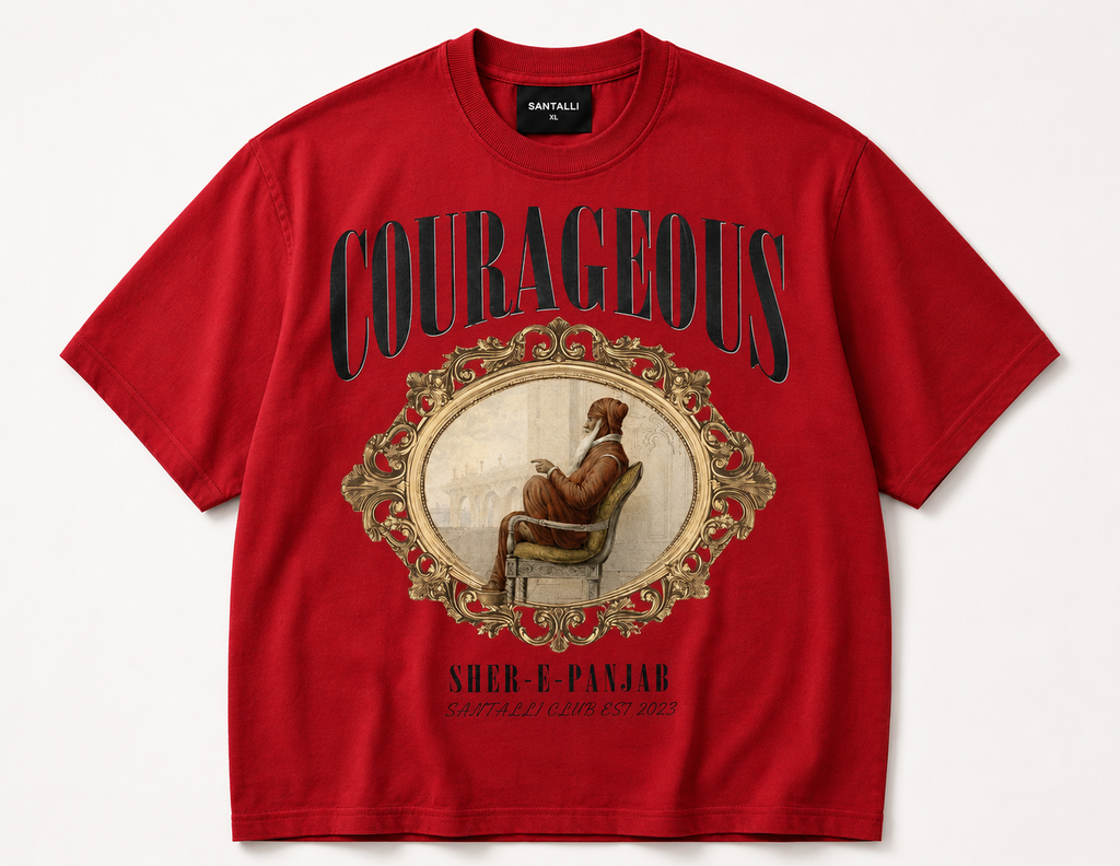 COURAGEOUS OVERSIZED T SHIRT
