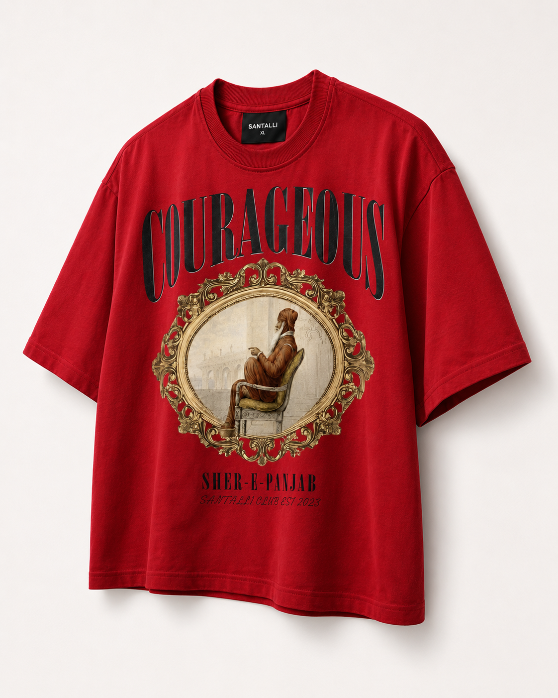 COURAGEOUS OVERSIZED T SHIRT