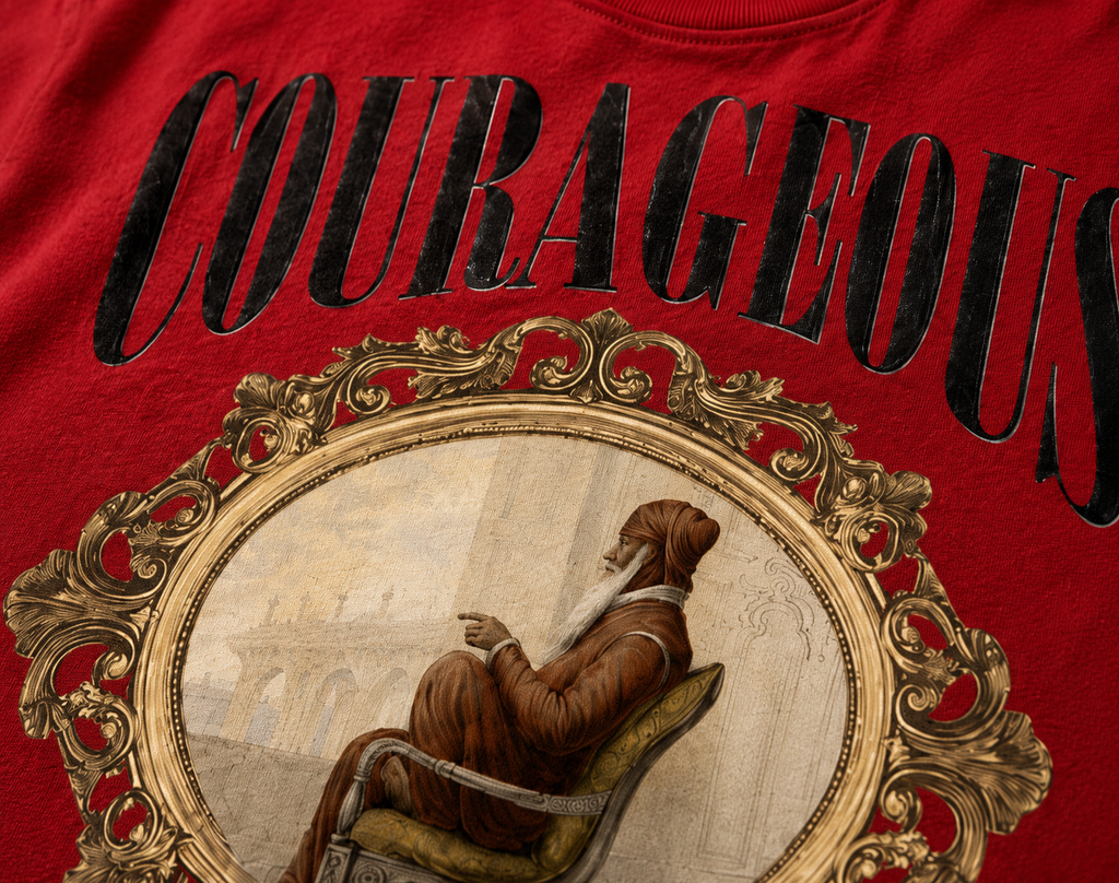 COURAGEOUS OVERSIZED T SHIRT