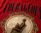 COURAGEOUS OVERSIZED T SHIRT