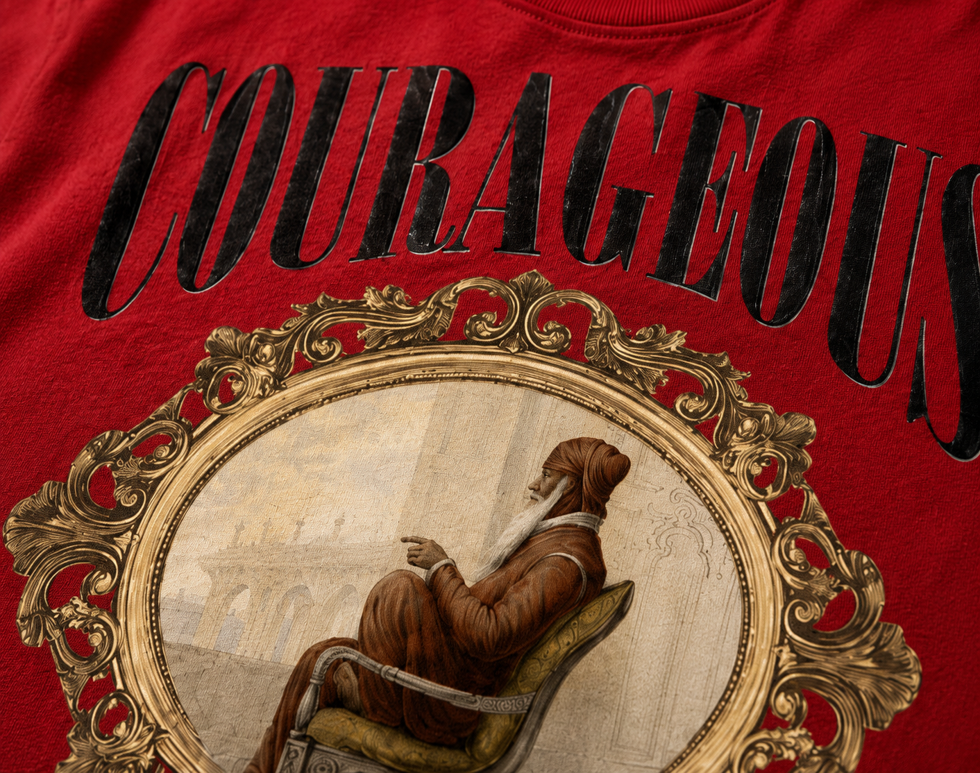 COURAGEOUS OVERSIZED T SHIRT