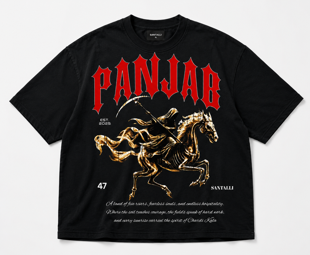 PANJAB FEARLESS OVERSIZED T SHIRT