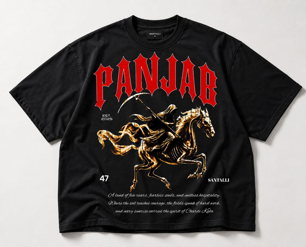 PANJAB FEARLESS OVERSIZED T SHIRT