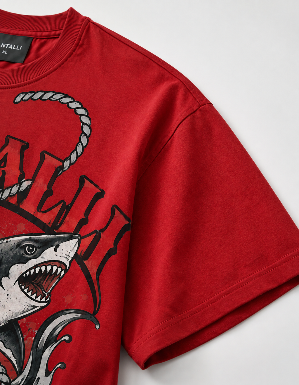 SHARK ATTACK OVERSIZED T SHIRT