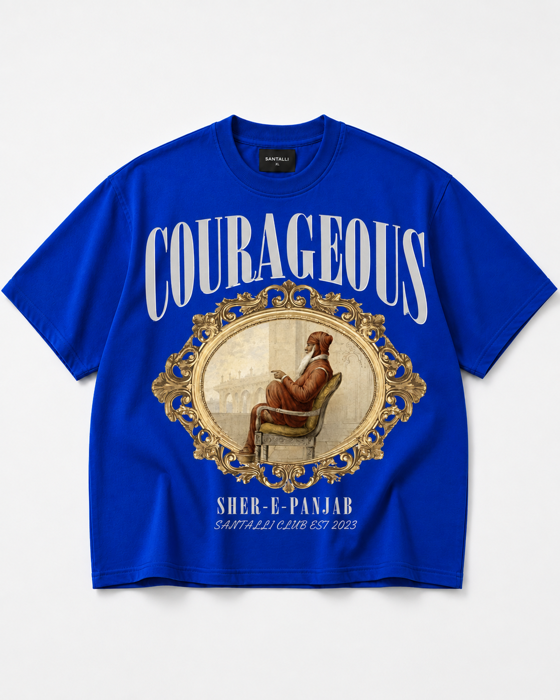 ROYAL COURAGEOUS OVERSIZED T SHIRT