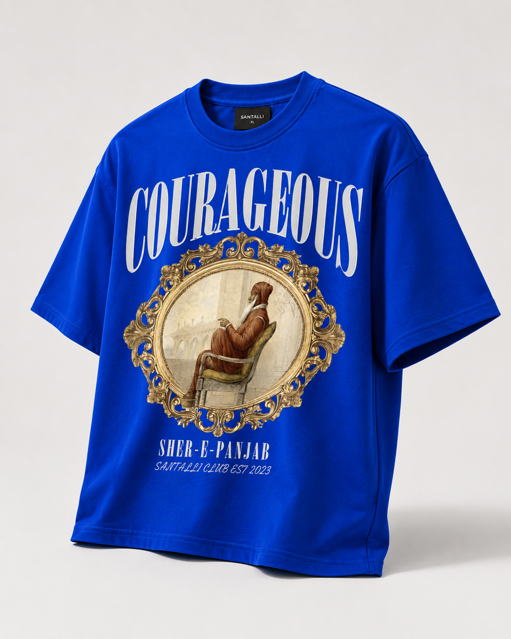 ROYAL COURAGEOUS OVERSIZED T SHIRT