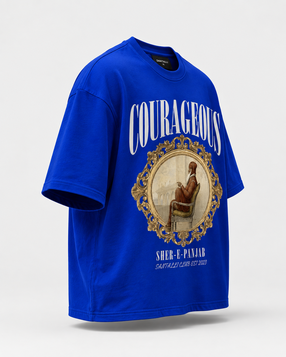ROYAL COURAGEOUS OVERSIZED T SHIRT