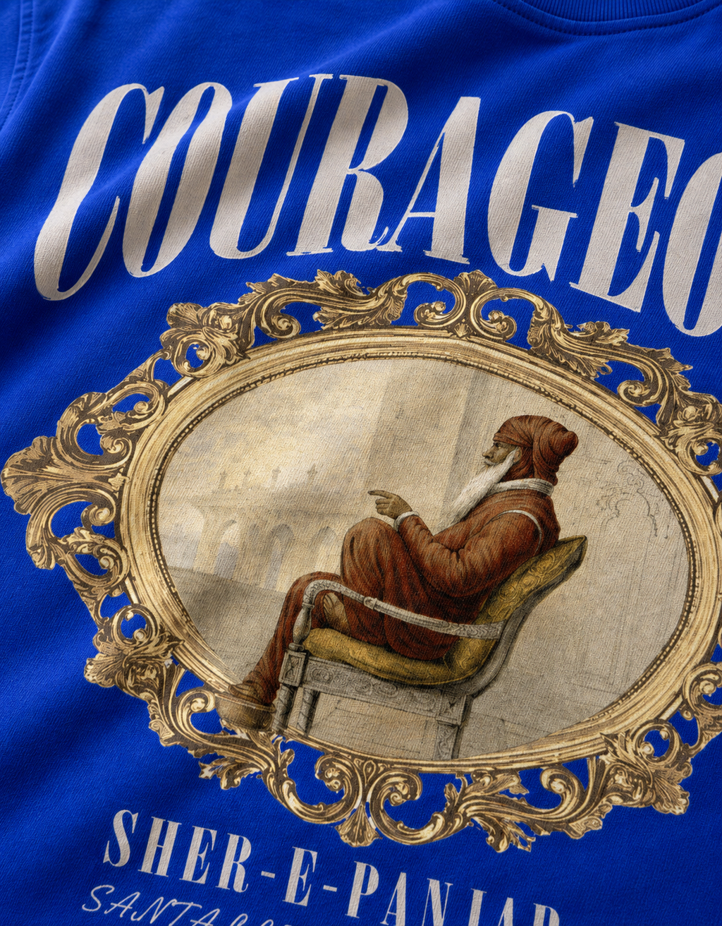ROYAL COURAGEOUS OVERSIZED T SHIRT
