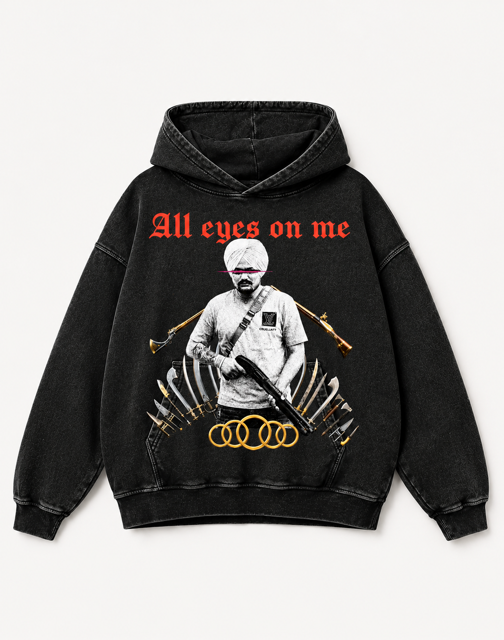 ALL EYES ON ME OVERSIZED HOODIE