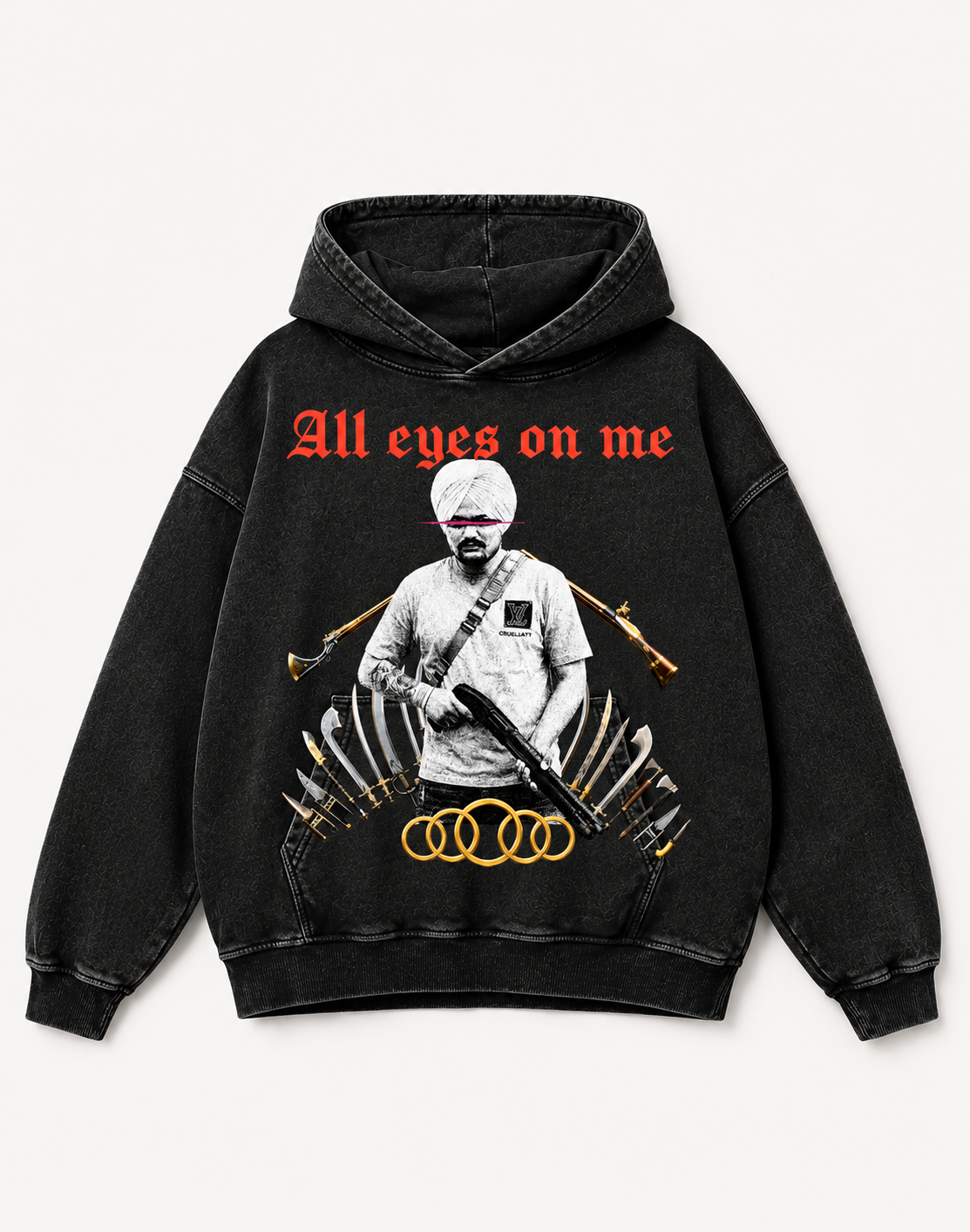 ALL EYES ON ME OVERSIZED HOODIE