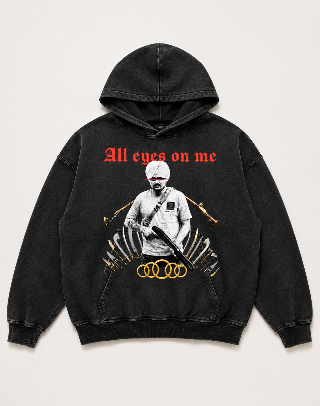ALL EYES ON ME OVERSIZED HOODIE