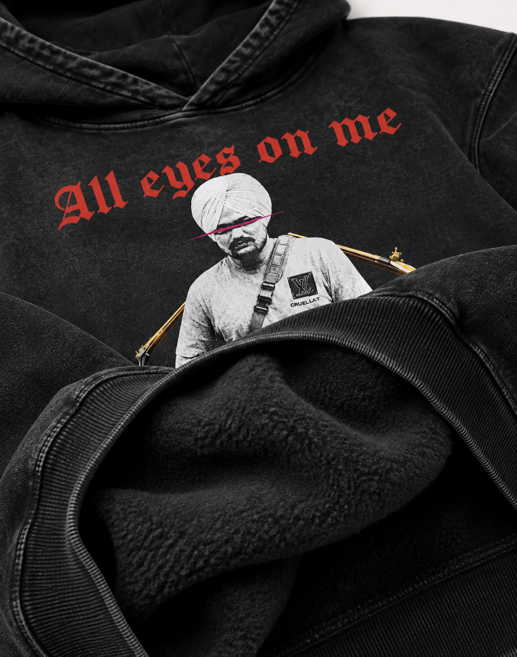 ALL EYES ON ME OVERSIZED HOODIE