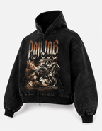 PANJAB PRIDE  OVERSIZED ZIPPER HOODIE