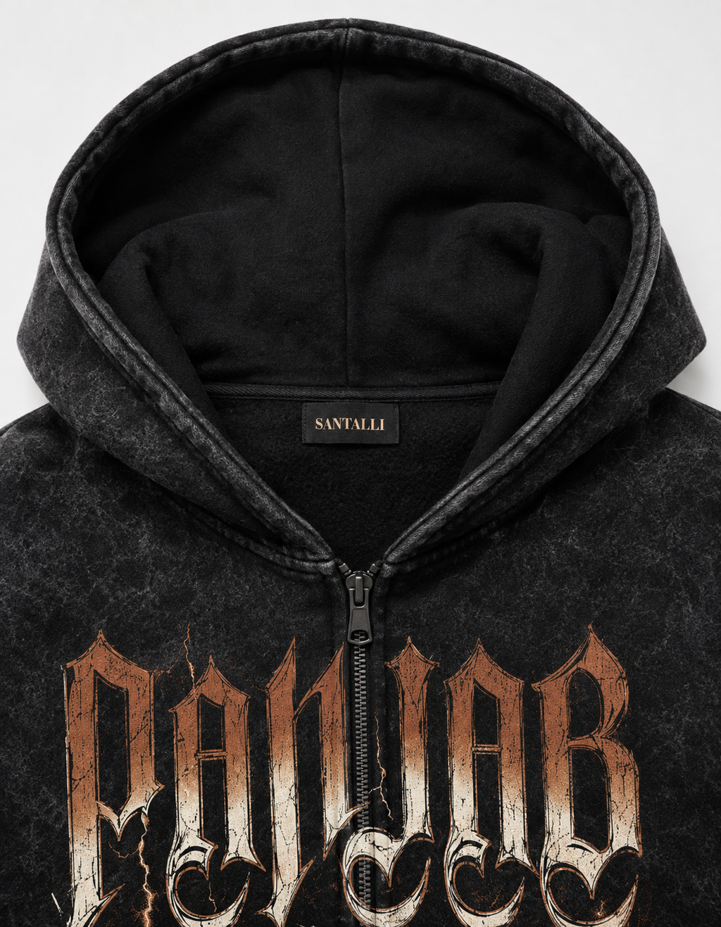 PANJAB PRIDE  OVERSIZED ZIPPER HOODIE