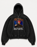 NO MERCY OVERSIZED ZIPPER HOODIE