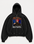 NO MERCY OVERSIZED ZIPPER HOODIE
