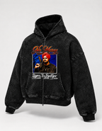 NO MERCY OVERSIZED ZIPPER HOODIE