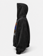 NO MERCY OVERSIZED ZIPPER HOODIE