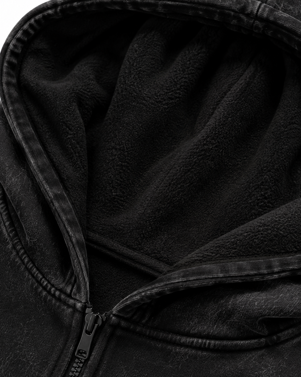 DIGNIFIED OVERSIZED ZIPPER HOODIE