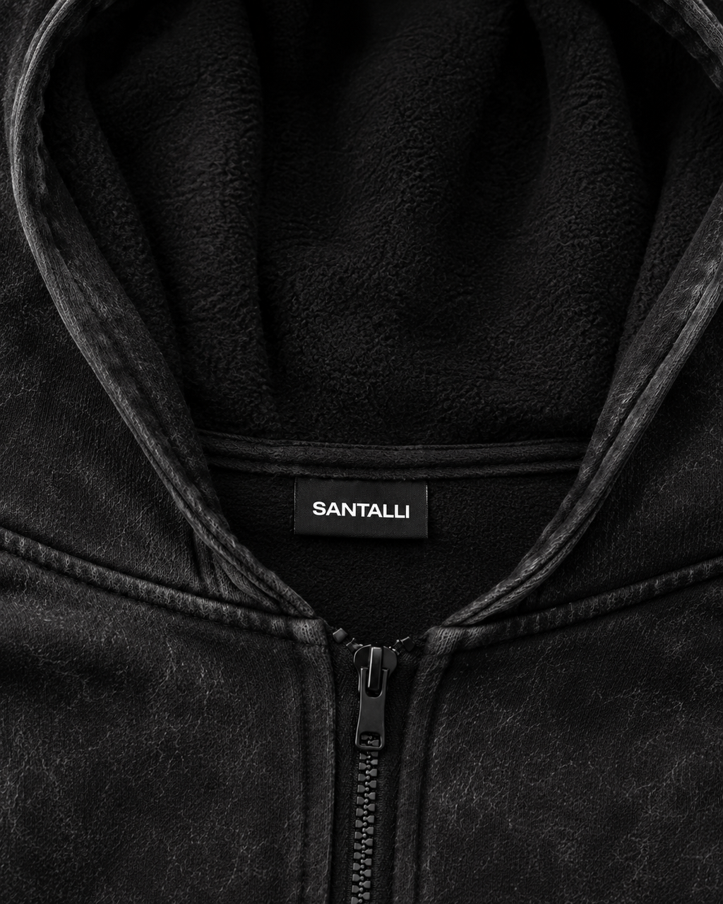 DIGNIFIED OVERSIZED ZIPPER HOODIE