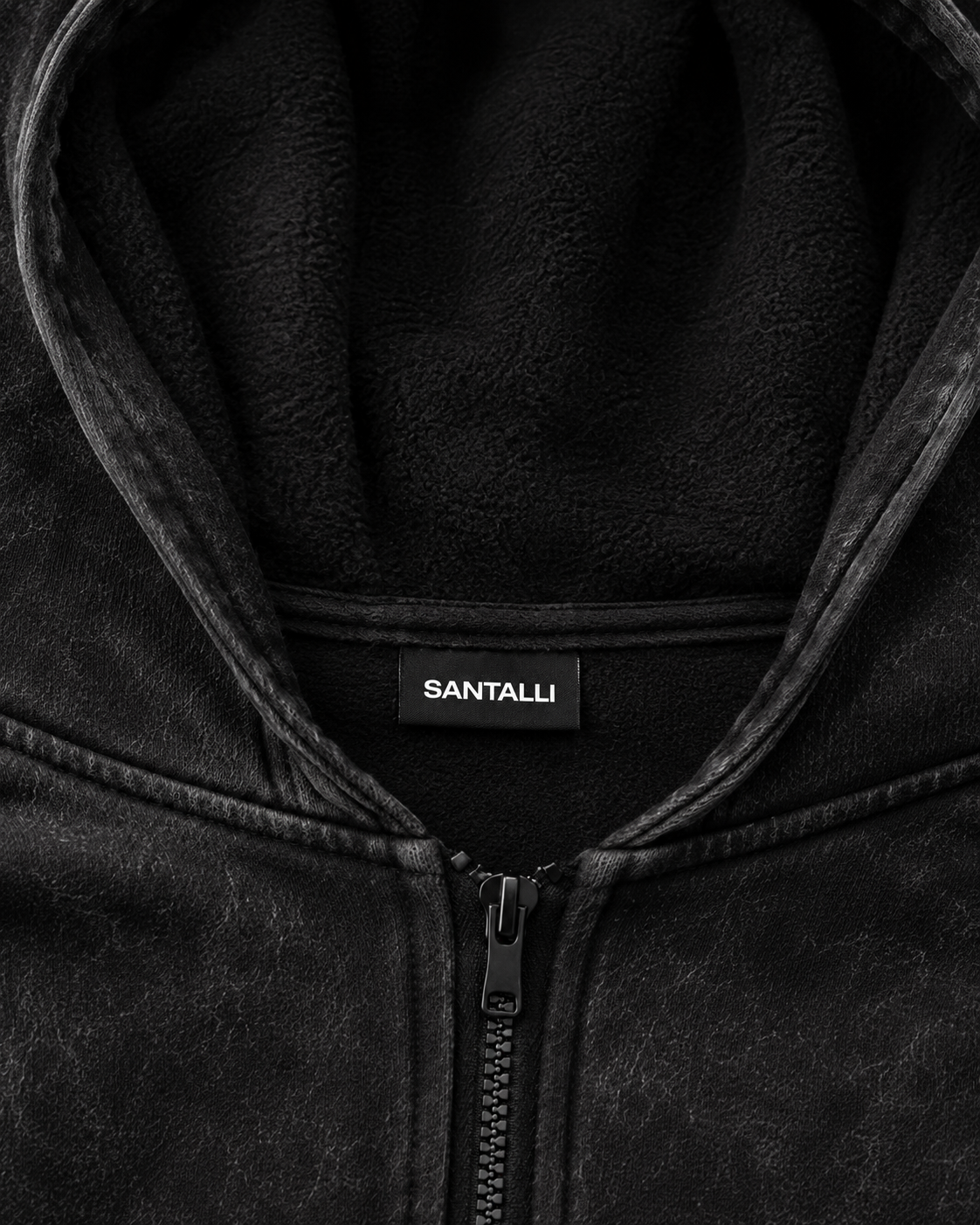 DIGNIFIED OVERSIZED ZIPPER HOODIE