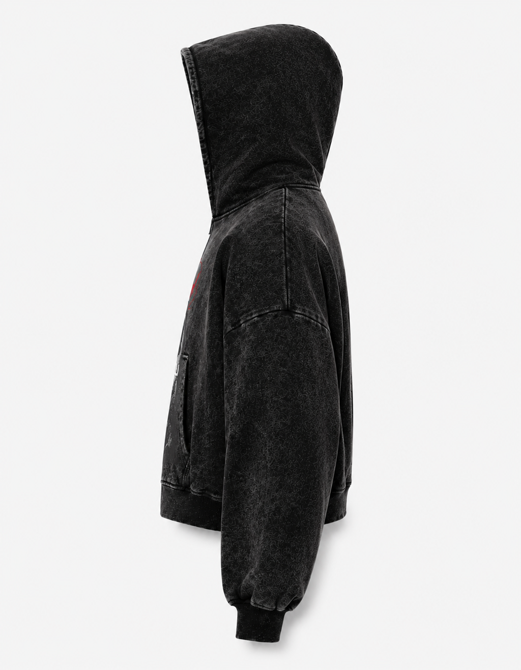 DIGNIFIED OVERSIZED ZIPPER HOODIE