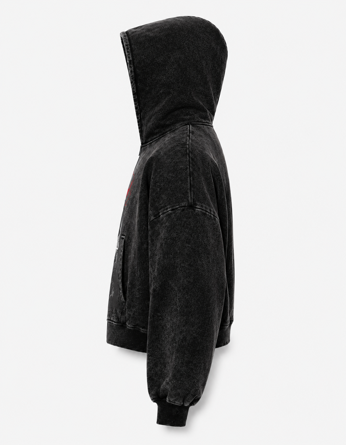 DIGNIFIED OVERSIZED ZIPPER HOODIE