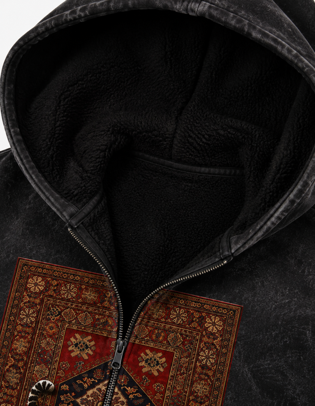 JAGUAR LEGACY OVERSIZED ZIPPER HOODIE