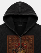JAGUAR LEGACY OVERSIZED ZIPPER HOODIE